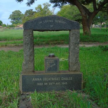 CHOLES Anna -1943