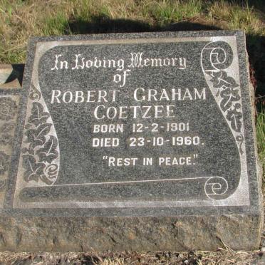 COETZEE Robert Graham 1901-1960