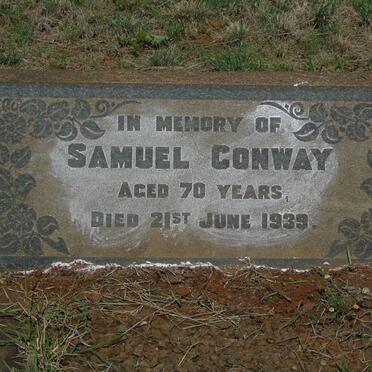 CONWAY Samuel -1939