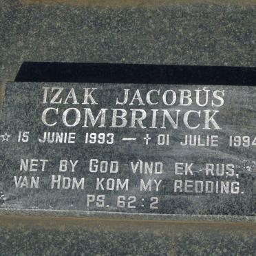 COMBRINCK Izak Jacobus 1993-1994