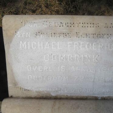 COMBRINK Michael Frederick -1917  & Gertruida Martha Susanna -1943_1