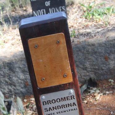 DROOMER Sandrina nee VEENSTRA 1939-2021