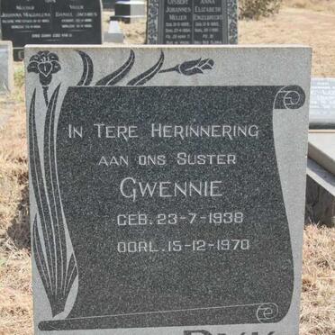 DYK Gwennie, van 1938-1970