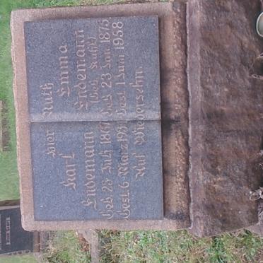 ENDEMANN Karl 1867-1934 &amp; Emma KUHL 1875-1958