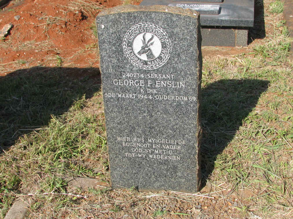 ENSLIN George F. -1944