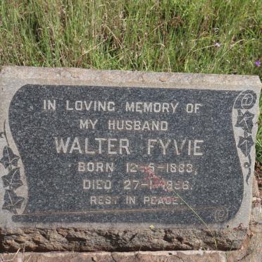 FYVIE Walter 1883-1956