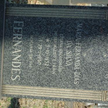 FERNANDES Maria Fernanda Dias da Silva 1932-1960
