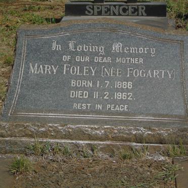 FOLEY Mary nee FOGARTY 1886-1962