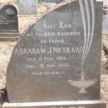 GROBLER Abraham J. Nicolaas 1914-1956