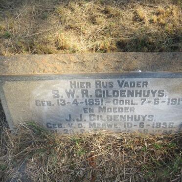 GILDENHUYS S.W.R. 1851-1917 & J.J. V.D. MERWE 1856-19??