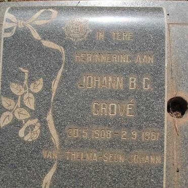 GROVÉ Johann B.C. 1908-1961