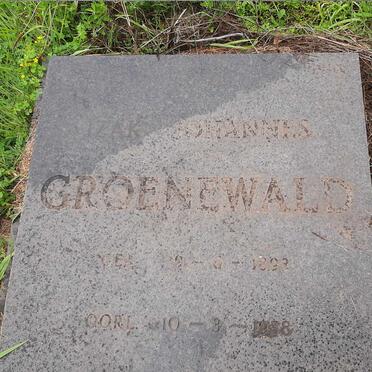 GROENEWALD Izak Johannes 1893-1958 &amp; Jacoba Maria Christina 1898-1979