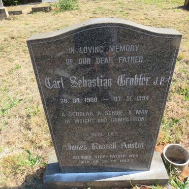 GROBLER Carl Sebastian 1908-1994 :: AUSTIN James Russell -1943