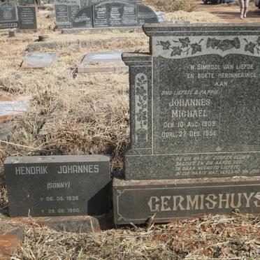 GERMISHUYSEN Johannes Michael 1909-1956 :: GERMISHUYSEN Hendrik Johannes 1936-1990