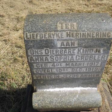 GROBLER Anna Sophia 1917-1919