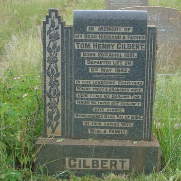 GILBERT Tom Henry 1881-1943