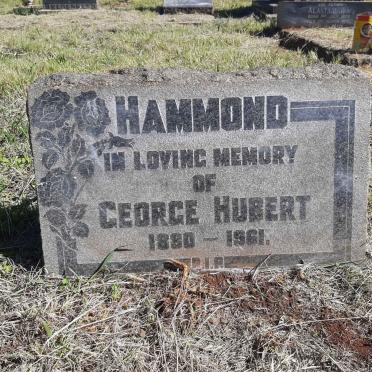 HAMMOND George Hubert 1880-1961