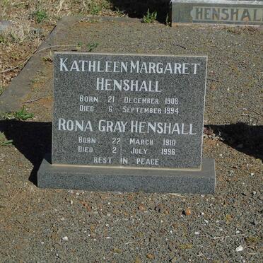 HENSHALL Francis Faithful -1958 &amp; Margaret Parciter GRAY -1945