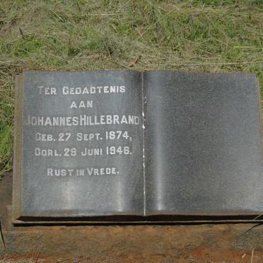 HILLEBRAND Johannes 1874-1946