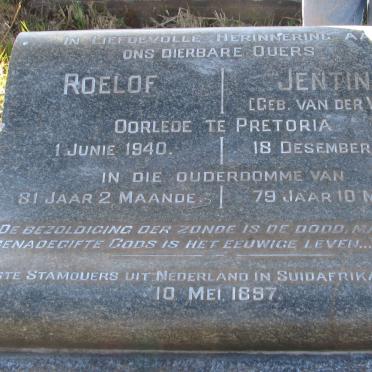 HOGEWIND Roelof -1940 & Jentina VAN DER WERF -1942 _1