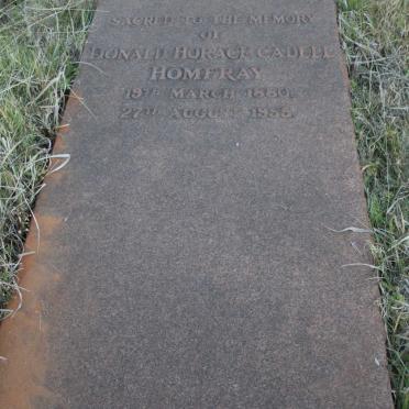 HOMFRAY Donald Horace Cadell 1880-1956