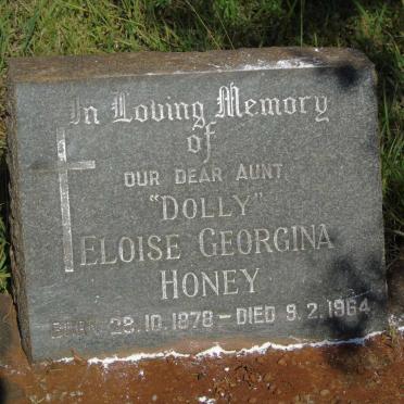HONEY Eloise Georgina 1878-1964
