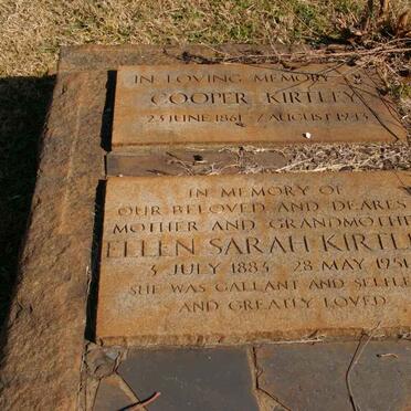 KIRTLEY Cooper 1861-1943 :: KIRTLEY Ellen Sarah 1883-1951