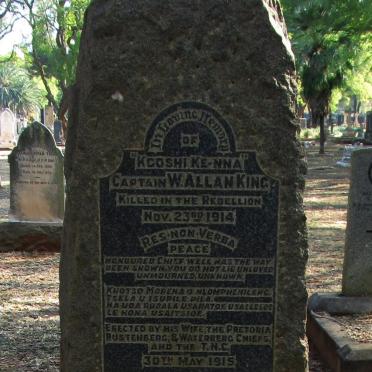 KING W. Allan -1914