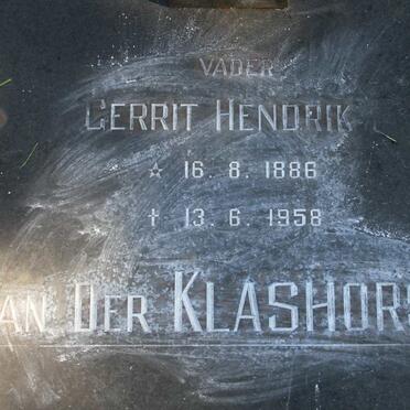 KLASHORST Gerrit Hendrik, van der 1886-1958 & Anna Maria 1893-1967 :: WESSELS Willem Johannes 1910-1975 & Johanna Fredrika 1910- :: WESSELS Johannes Hermanus 1931-1947_2