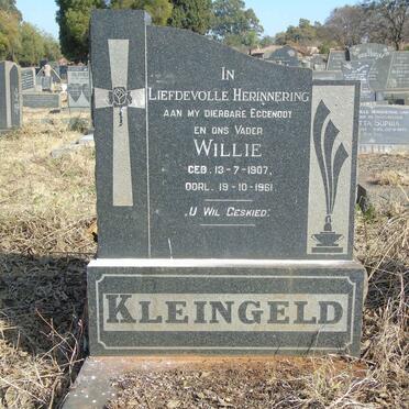 KLEINGELD Willie 1907-1961