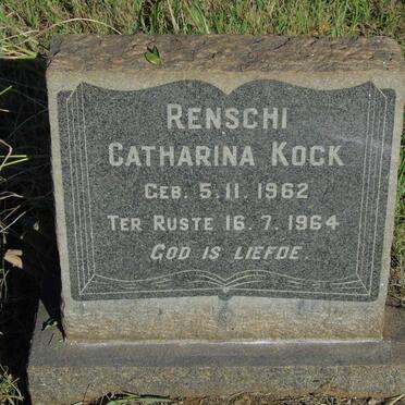 KOCK Renschi Catharina 1962-1964