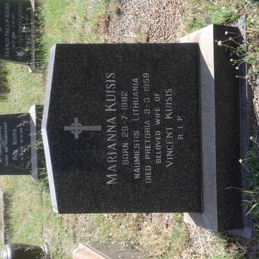 KUISIS Marianna 1882-1959