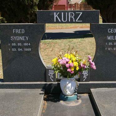 KURZ Fred Sydney 1904-1969 :: KURZ George William 1926-1987