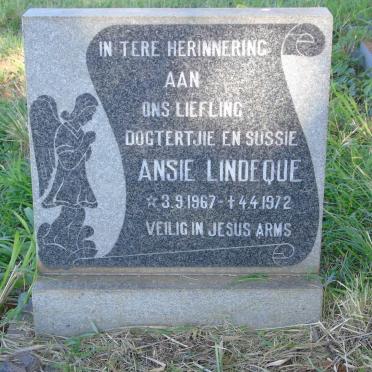 LINDEQUE Ansie 1967-1972