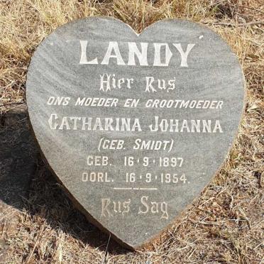 LANDY Catharina Johanna nee SMIDT 1897-1954