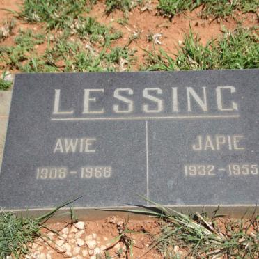 LESSING Awie 1908-1968 :: LESSING Japie 1932-1955