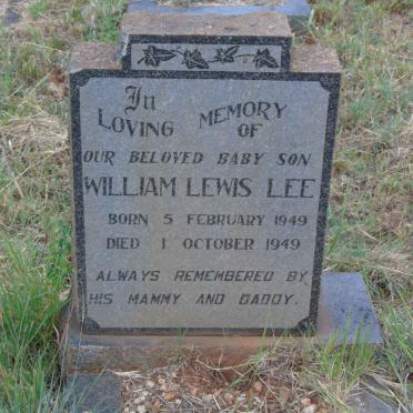 LEE William Lewis 1949-1949