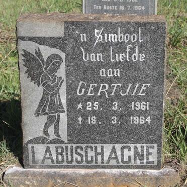 LABUSCHAGNE Gertjie 1961-1964