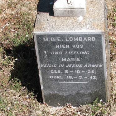 LOMBARD M.D.E. 1936-1942