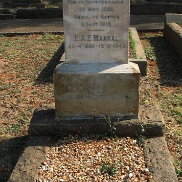 MAAKAL Binne 1880-1913 &amp; E.A.E. 1880-1949 :: MAAKAL M.E. 1906-1988