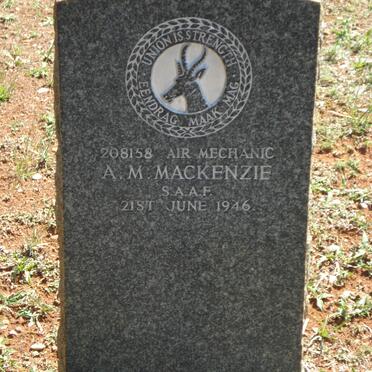 MACKENZIE A.M. -1946
