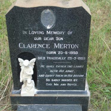 MERTON Clarence 1950-1959