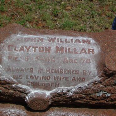 MILLAR John William Clayton -1944