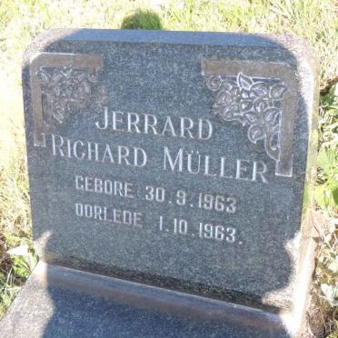 MULLER Jerrard Richard 1963-1963