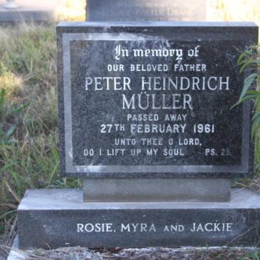 MULLER Peter Heindrich -1961
