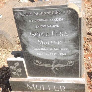 MULLER Isobel Elsie nee DODS 1899-1956