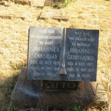 OTTO Johannes Cornelis 1875-1918 :: OTTO Johannes Gerhardus 1917-1919