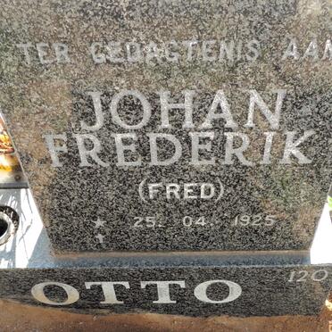 OTTO Johan Frederik 1925-