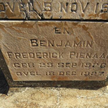 PIENAAR Peterus Jacobus 191?-1918 :: PIENAAR Benjamin Frederick 1926-1927_3