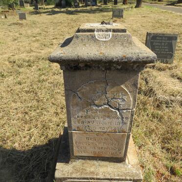 PIENAAR Peterus Jacobus 191?-1918 :: PIENAAR Benjamin Frederick 1926-1927_1